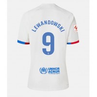 Barcelona Robert Lewandowski #9 Bortedrakt Dame 2023-24 Kortermet